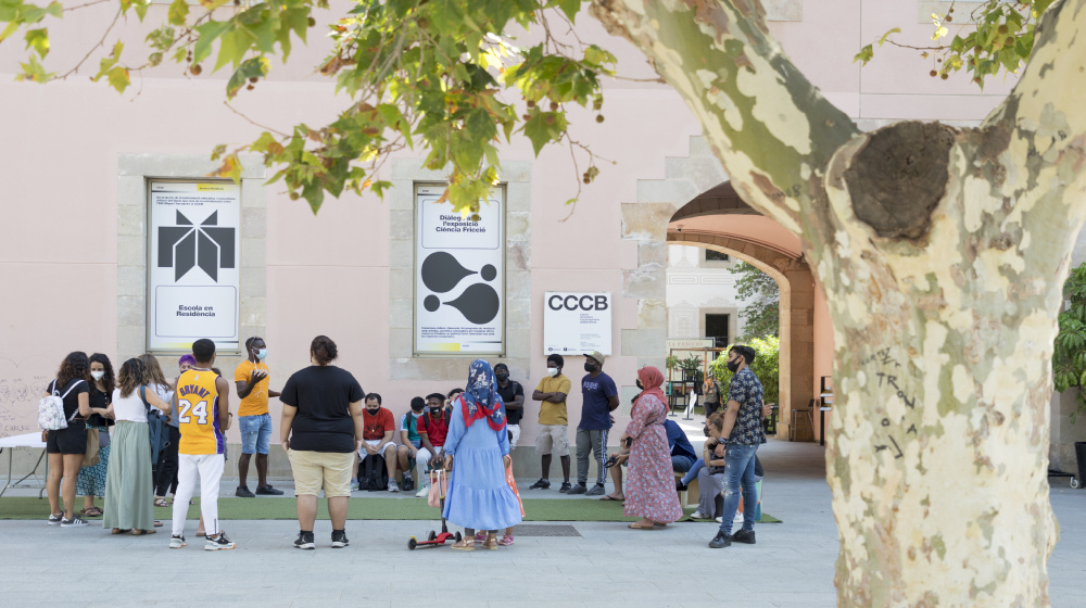CCCB con el Raval
